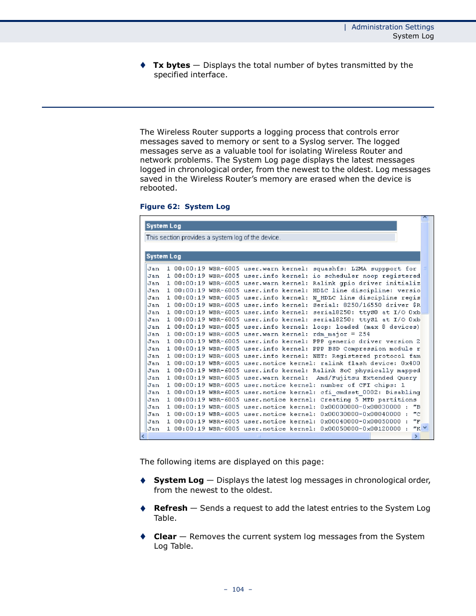 LevelOne WBR-6005 User Manual | Page 104 / 124