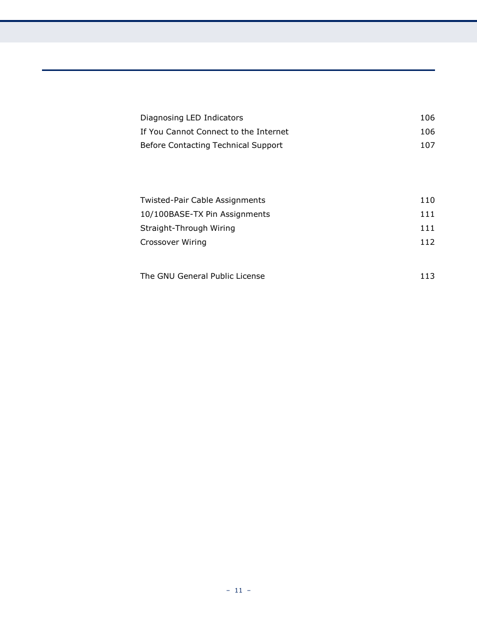 Iii a | LevelOne WBR-6005 User Manual | Page 11 / 124