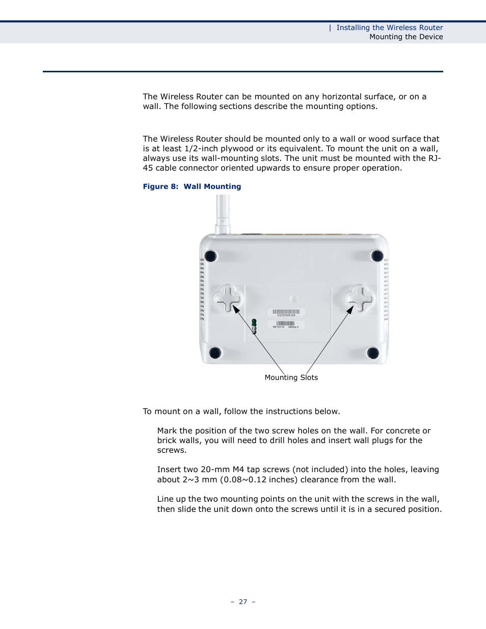 LevelOne WBR-6005 User Manual | Page 27 / 124