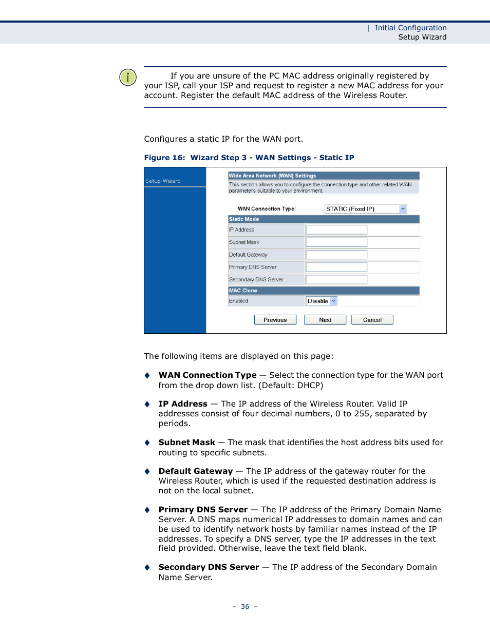 LevelOne WBR-6005 User Manual | Page 36 / 124