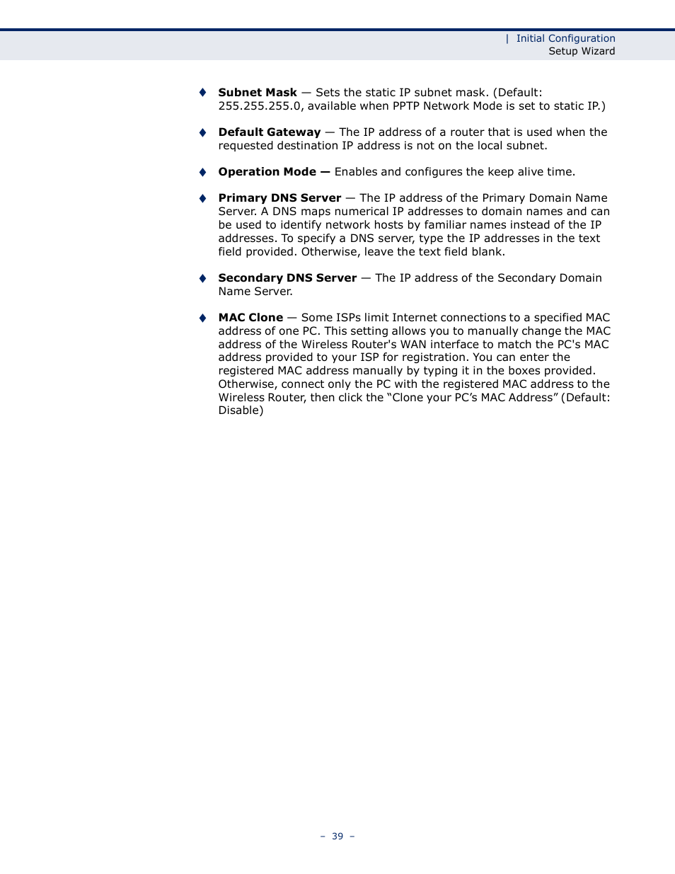 LevelOne WBR-6005 User Manual | Page 39 / 124