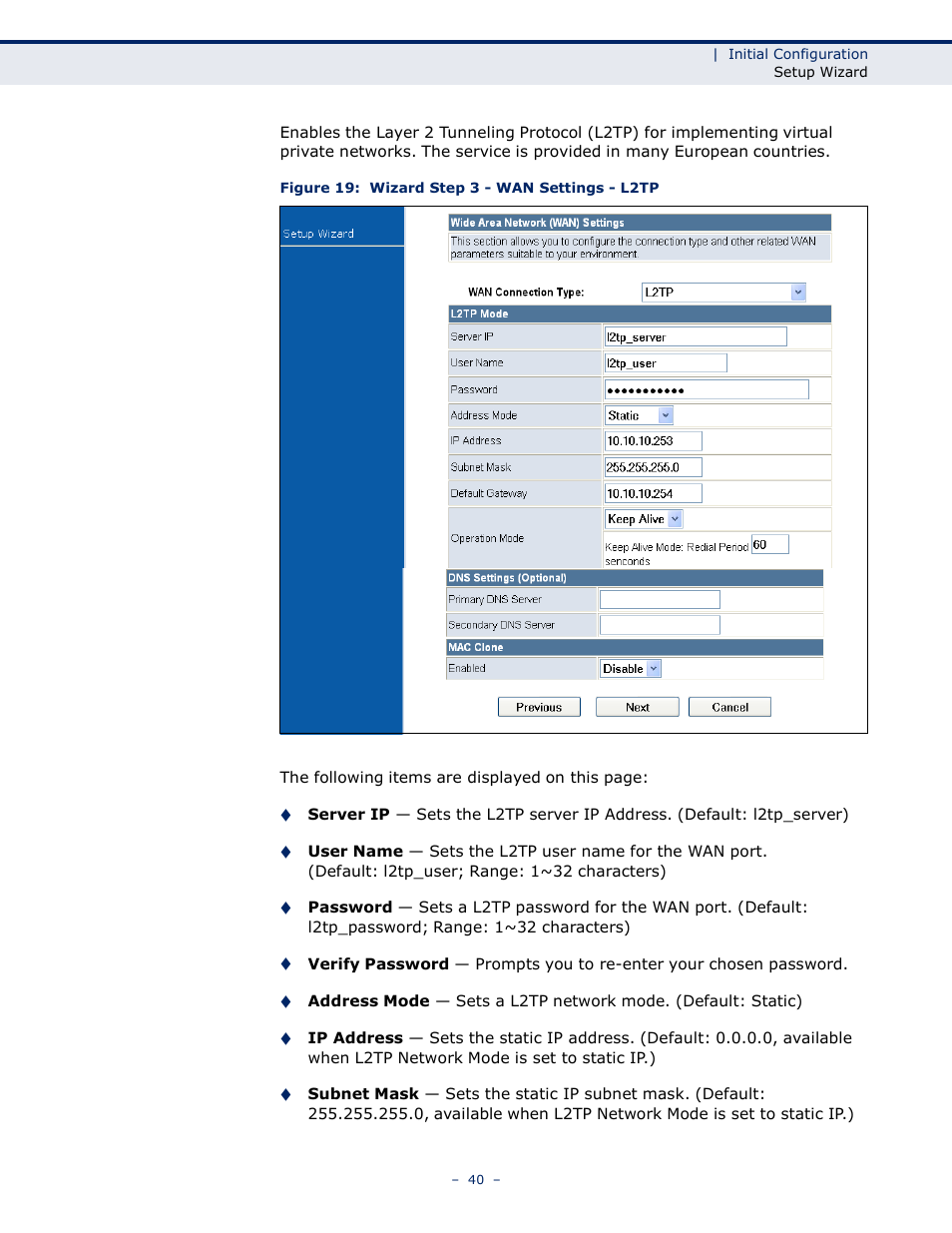 LevelOne WBR-6005 User Manual | Page 40 / 124
