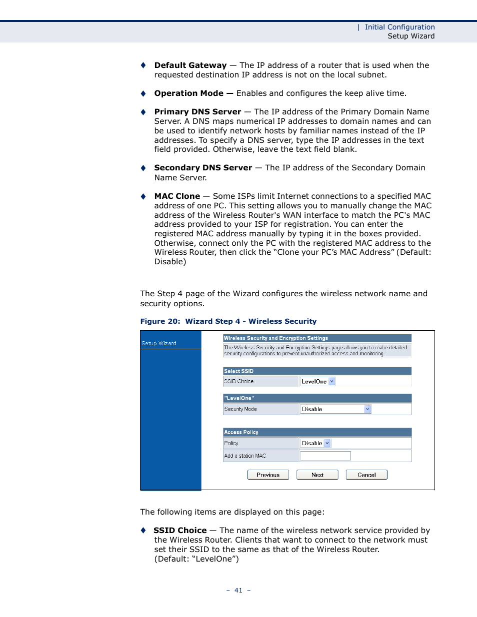 LevelOne WBR-6005 User Manual | Page 41 / 124