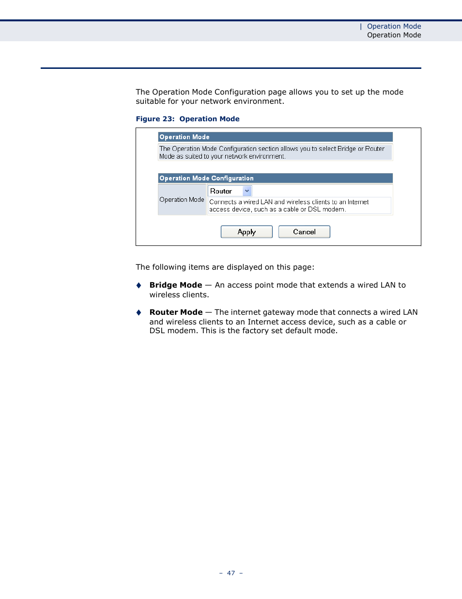 LevelOne WBR-6005 User Manual | Page 47 / 124