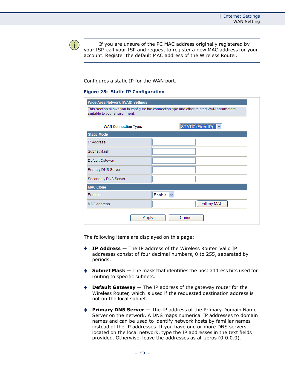 LevelOne WBR-6005 User Manual | Page 50 / 124