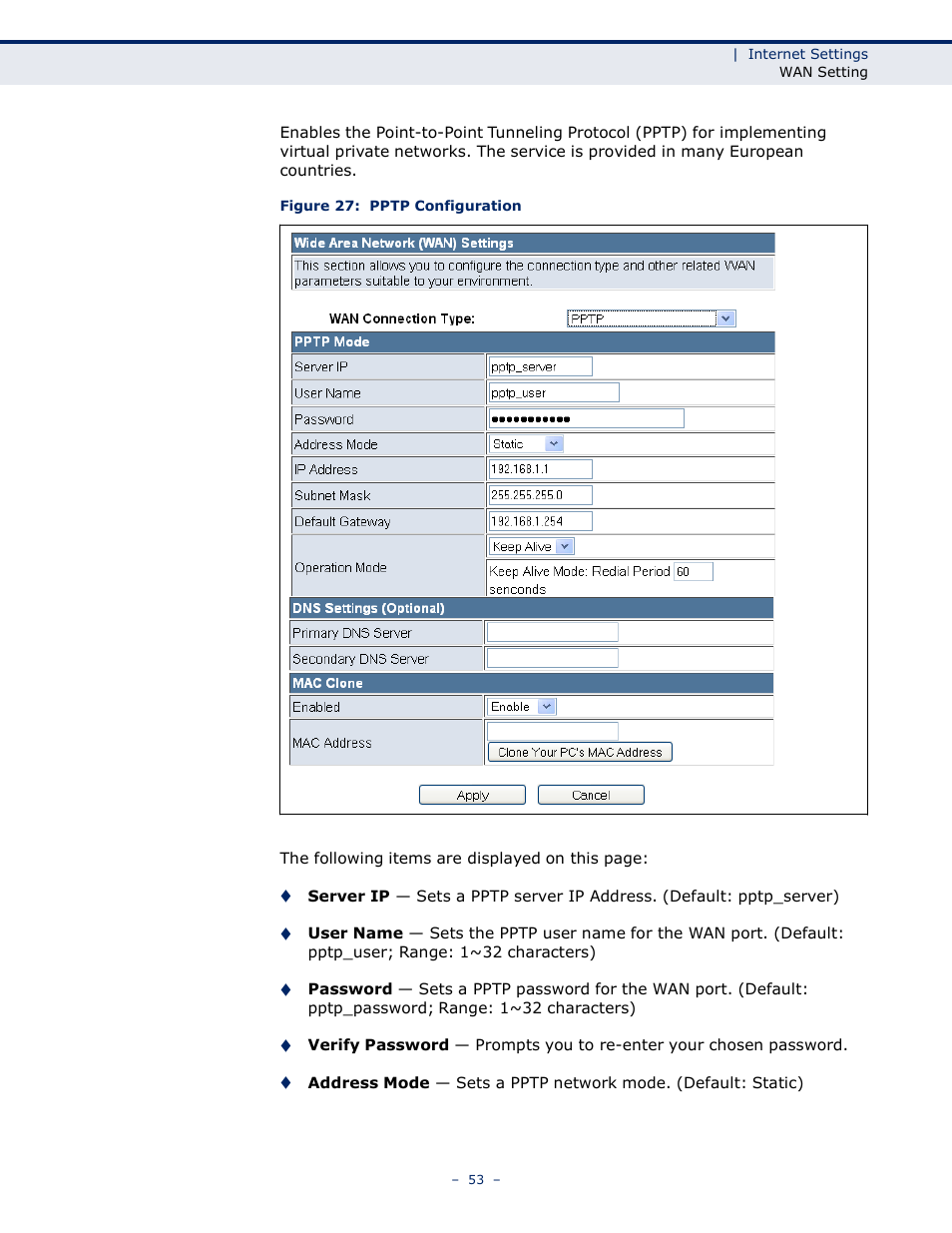 LevelOne WBR-6005 User Manual | Page 53 / 124