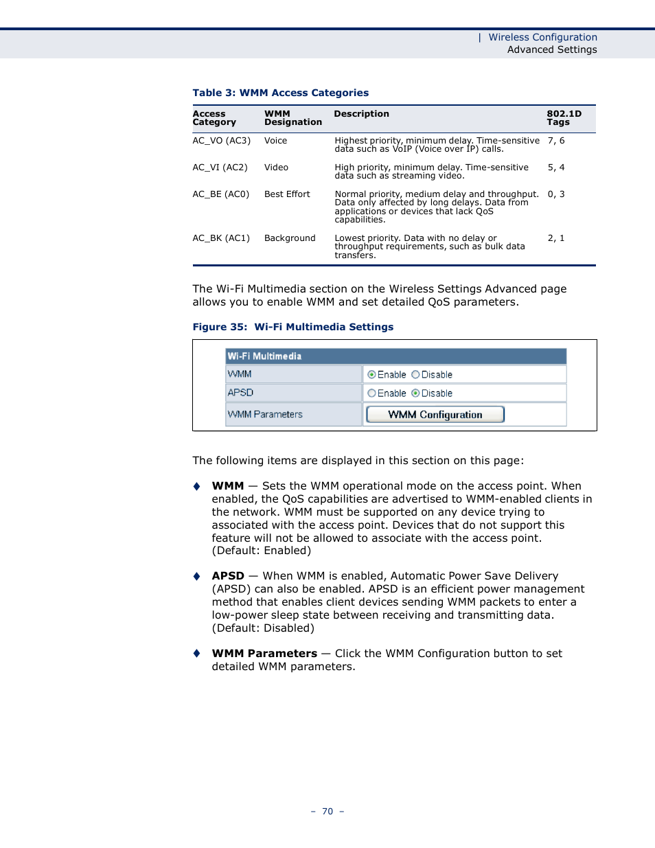 LevelOne WBR-6005 User Manual | Page 70 / 124