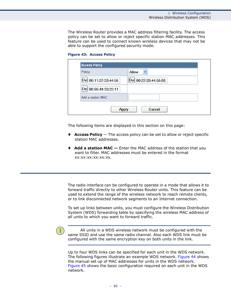 Wds) | LevelOne WBR-6005 User Manual | Page 80 / 124