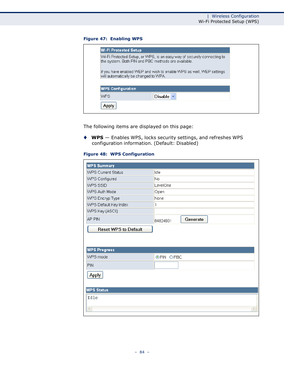 LevelOne WBR-6005 User Manual | Page 84 / 124