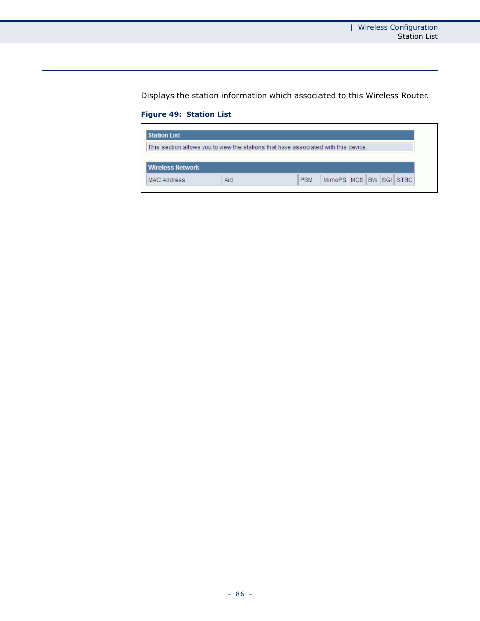 LevelOne WBR-6005 User Manual | Page 86 / 124