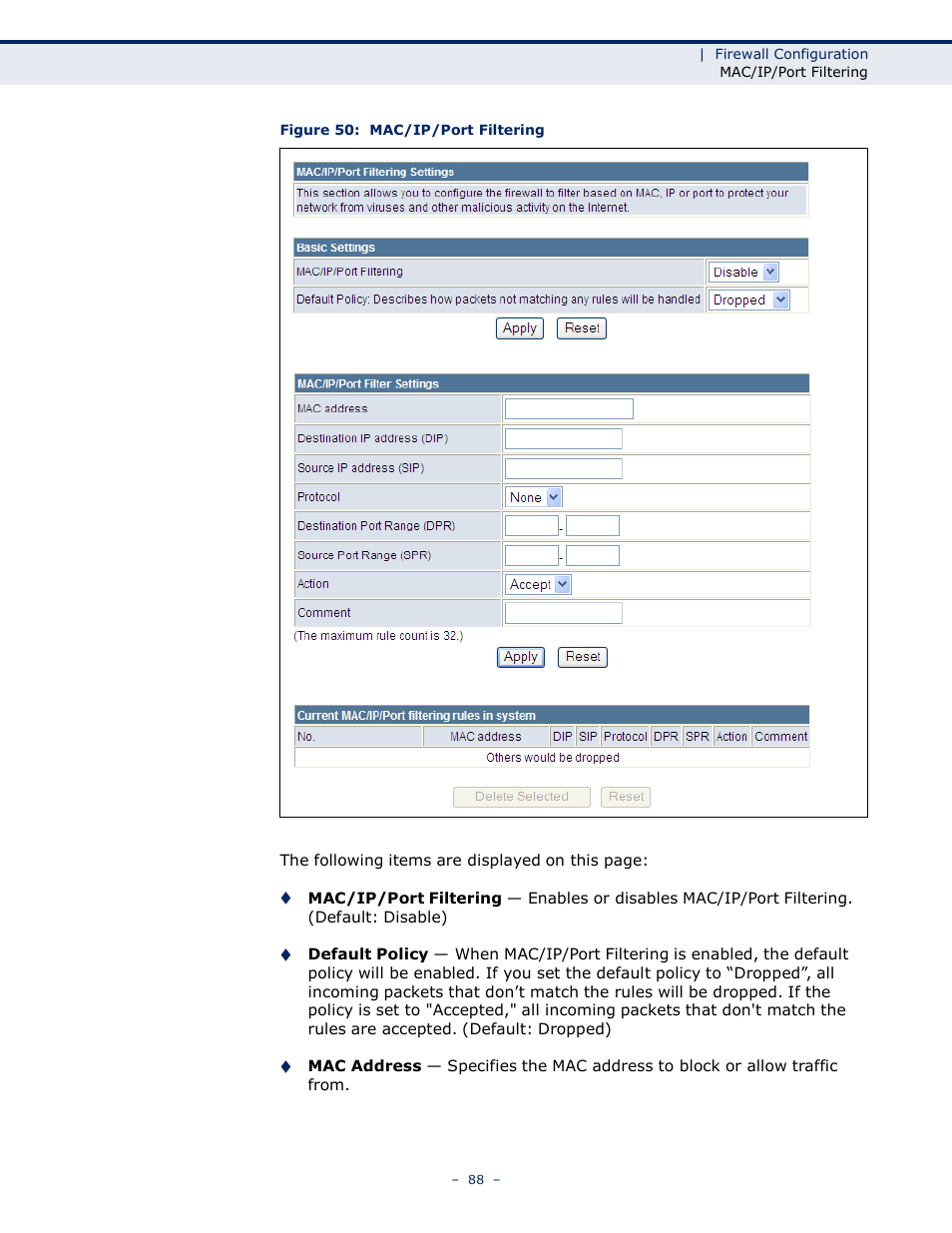 LevelOne WBR-6005 User Manual | Page 88 / 124