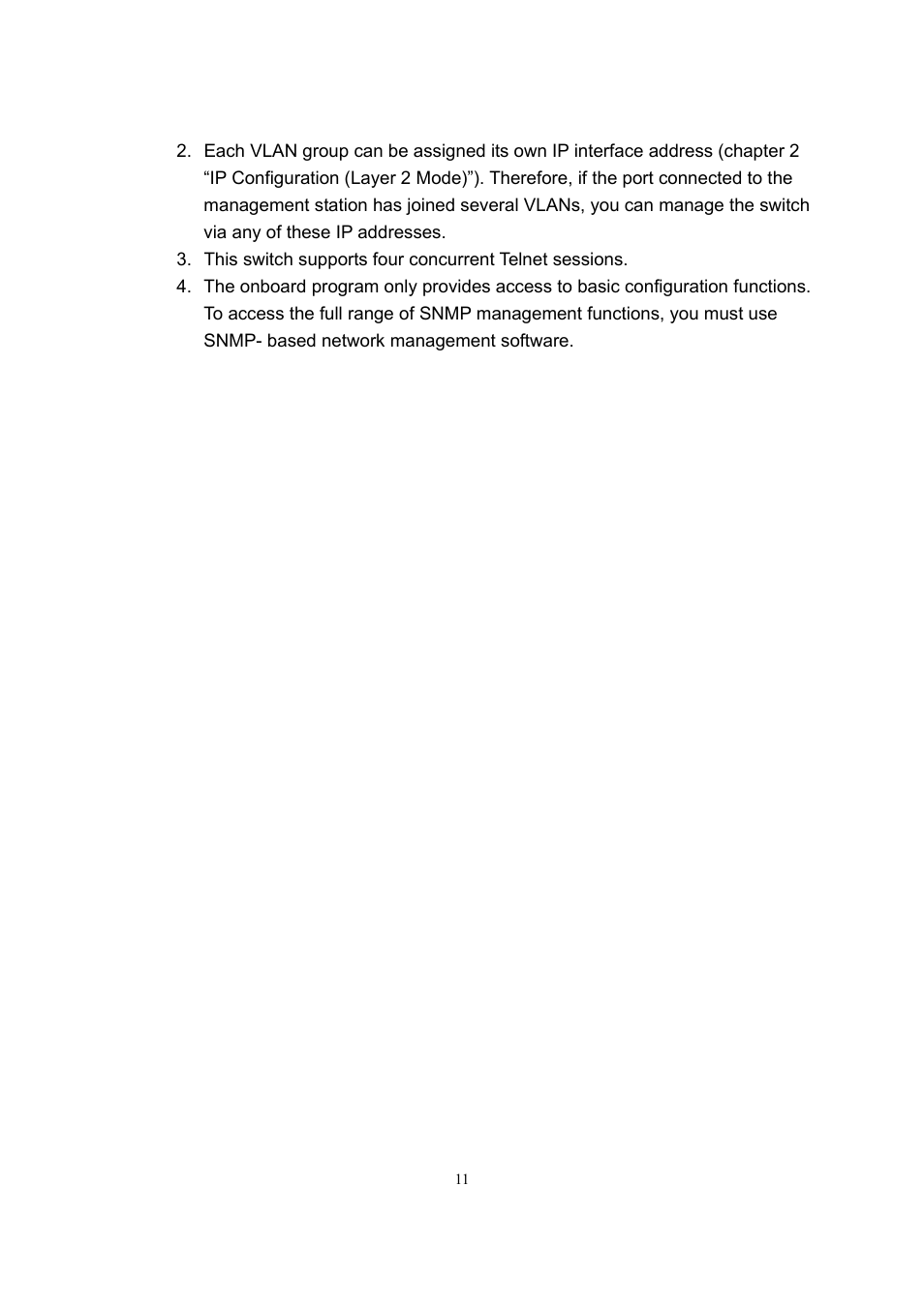 LevelOne GSW-2600TXM User Manual | Page 11 / 200