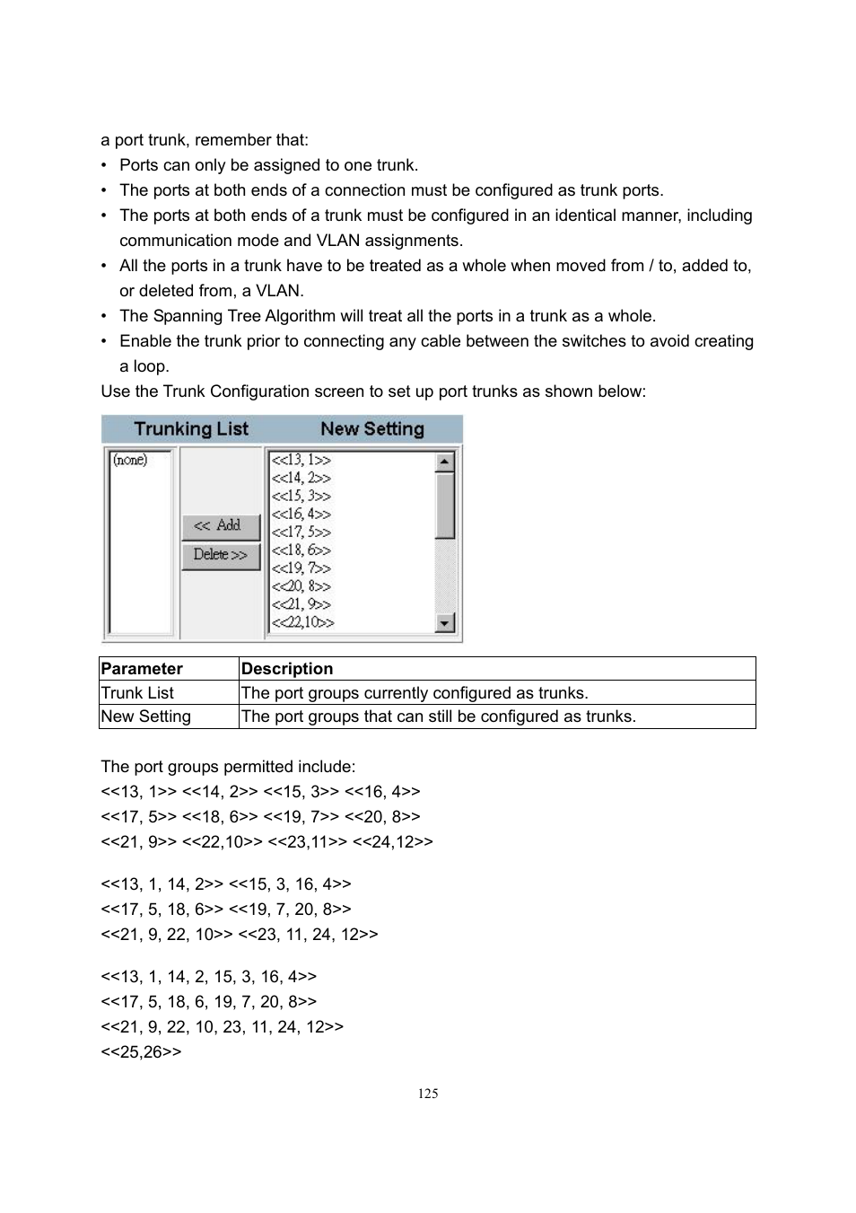 LevelOne GSW-2600TXM User Manual | Page 125 / 200