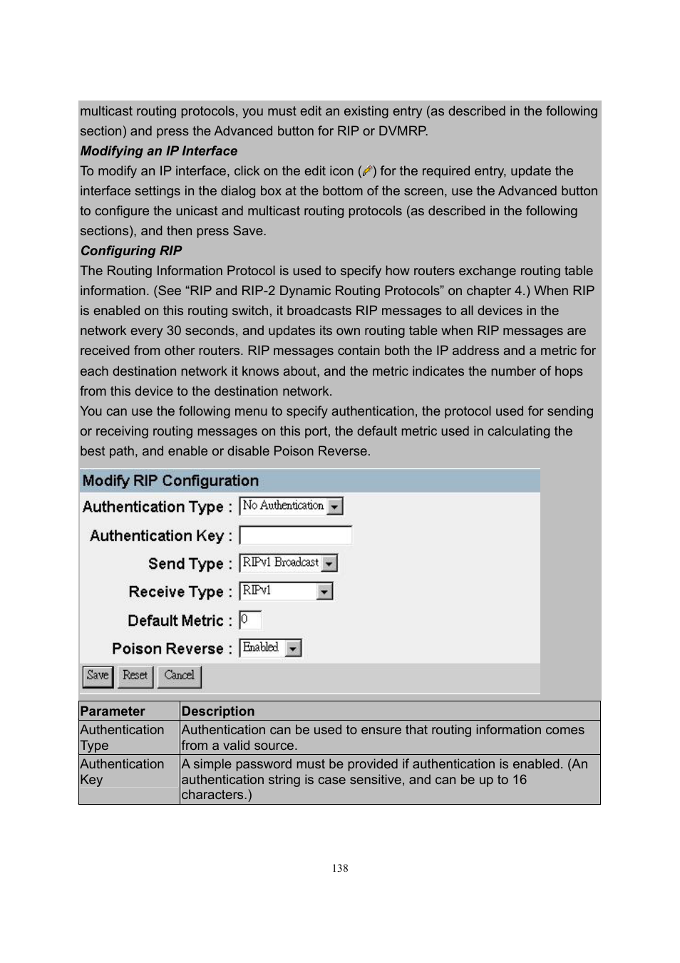 LevelOne GSW-2600TXM User Manual | Page 138 / 200