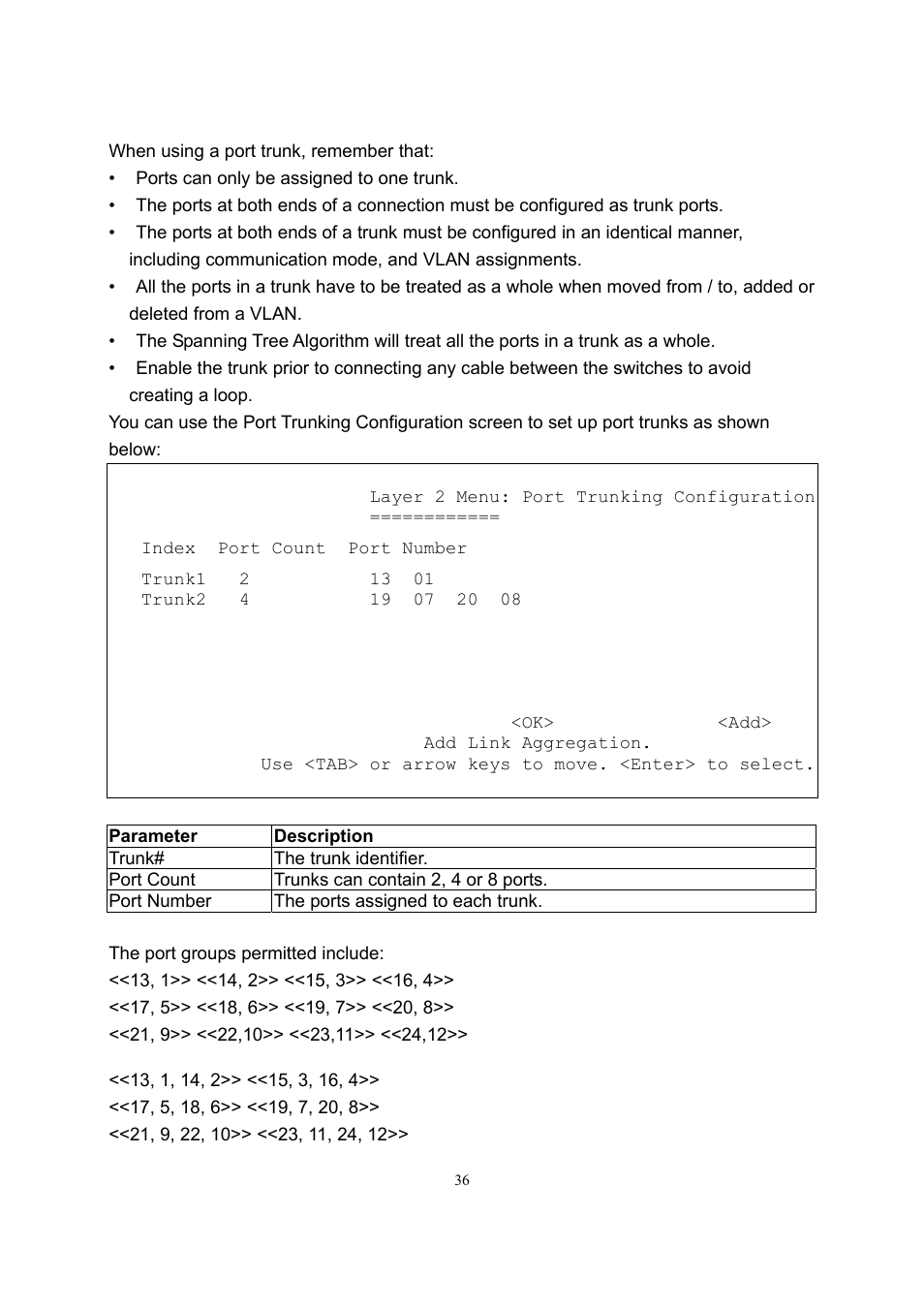 LevelOne GSW-2600TXM User Manual | Page 36 / 200