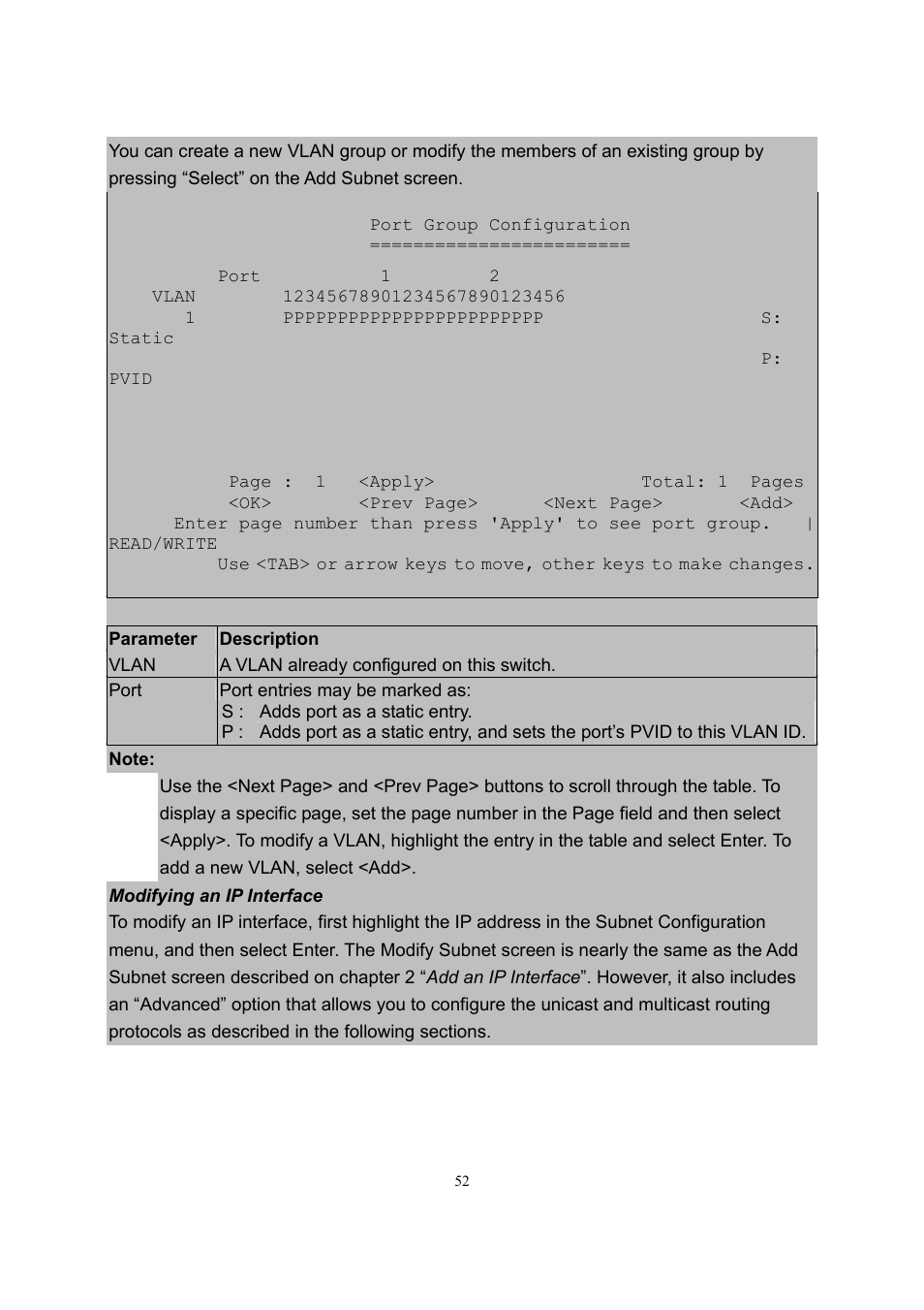 LevelOne GSW-2600TXM User Manual | Page 52 / 200