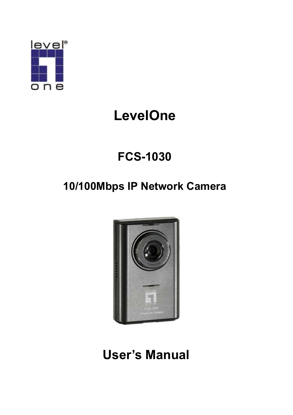 LevelOne FCS-1030 User Manual | 73 pages