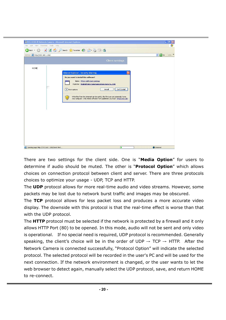 LevelOne FCS-1030 User Manual | Page 28 / 73