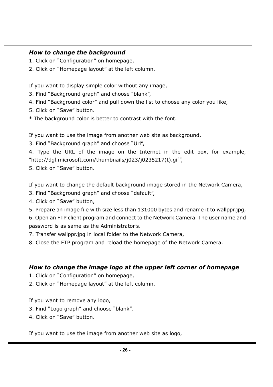 LevelOne FCS-1030 User Manual | Page 34 / 73