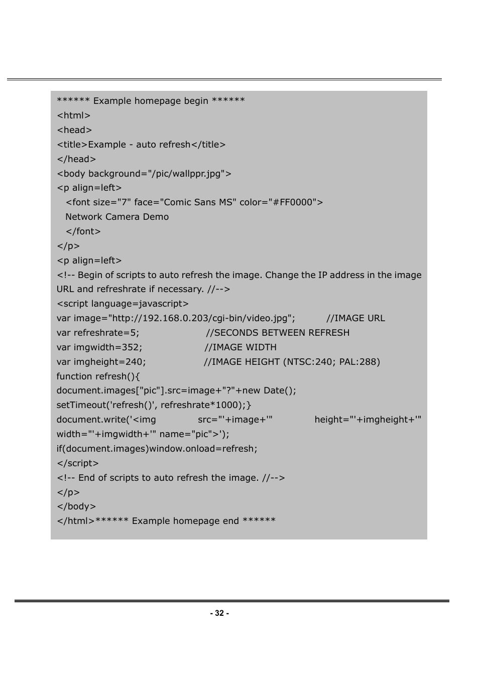 LevelOne FCS-1030 User Manual | Page 40 / 73