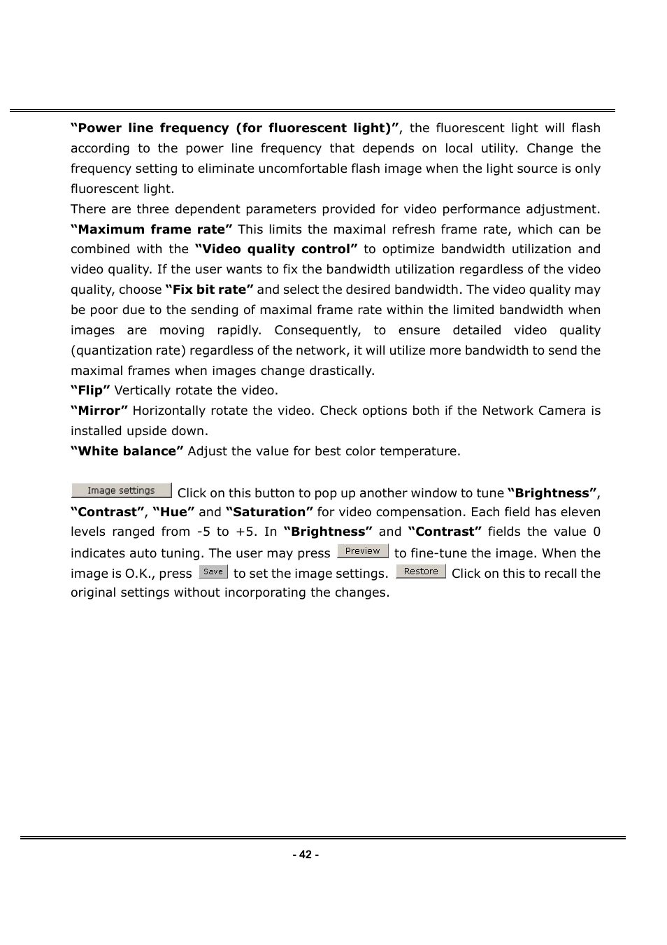 LevelOne FCS-1030 User Manual | Page 50 / 73