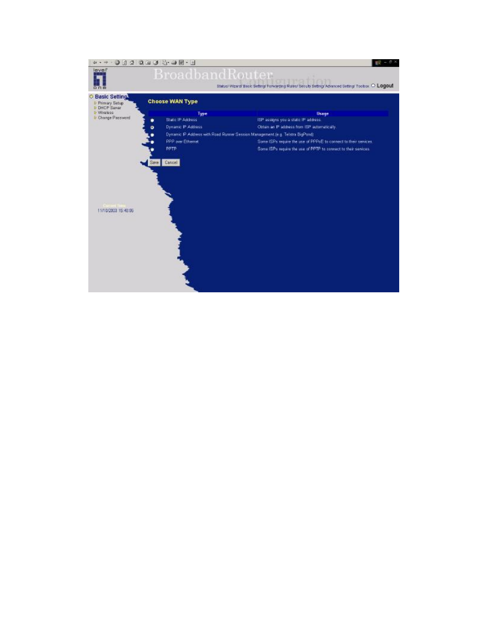 LevelOne WBR-3404TX User Manual | Page 23 / 89