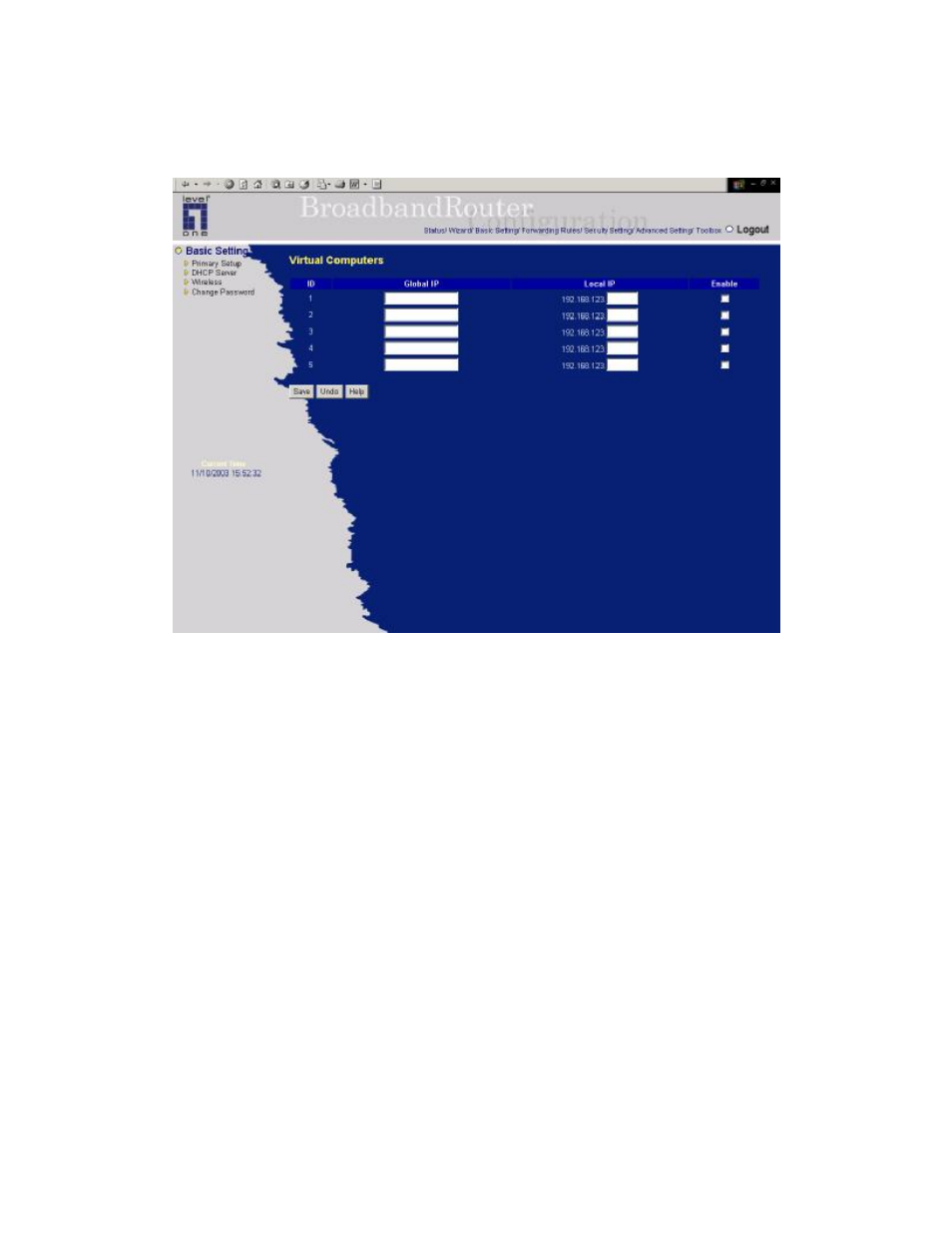 LevelOne WBR-3404TX User Manual | Page 26 / 89