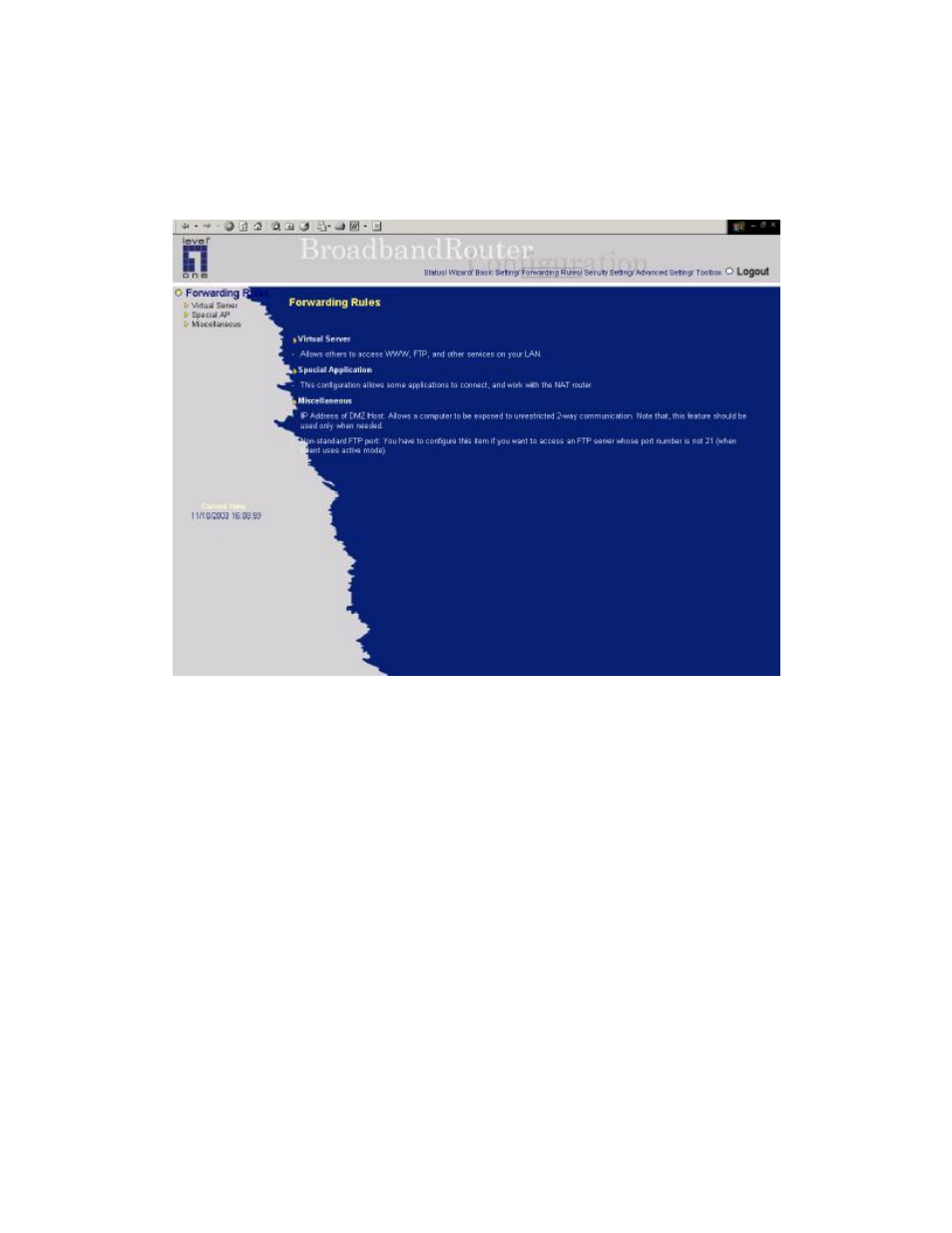 LevelOne WBR-3404TX User Manual | Page 32 / 89