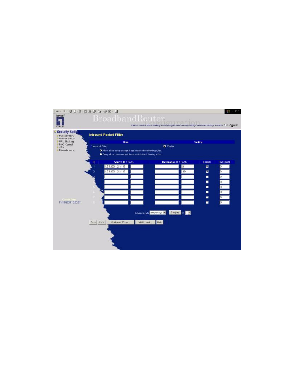 LevelOne WBR-3404TX User Manual | Page 39 / 89