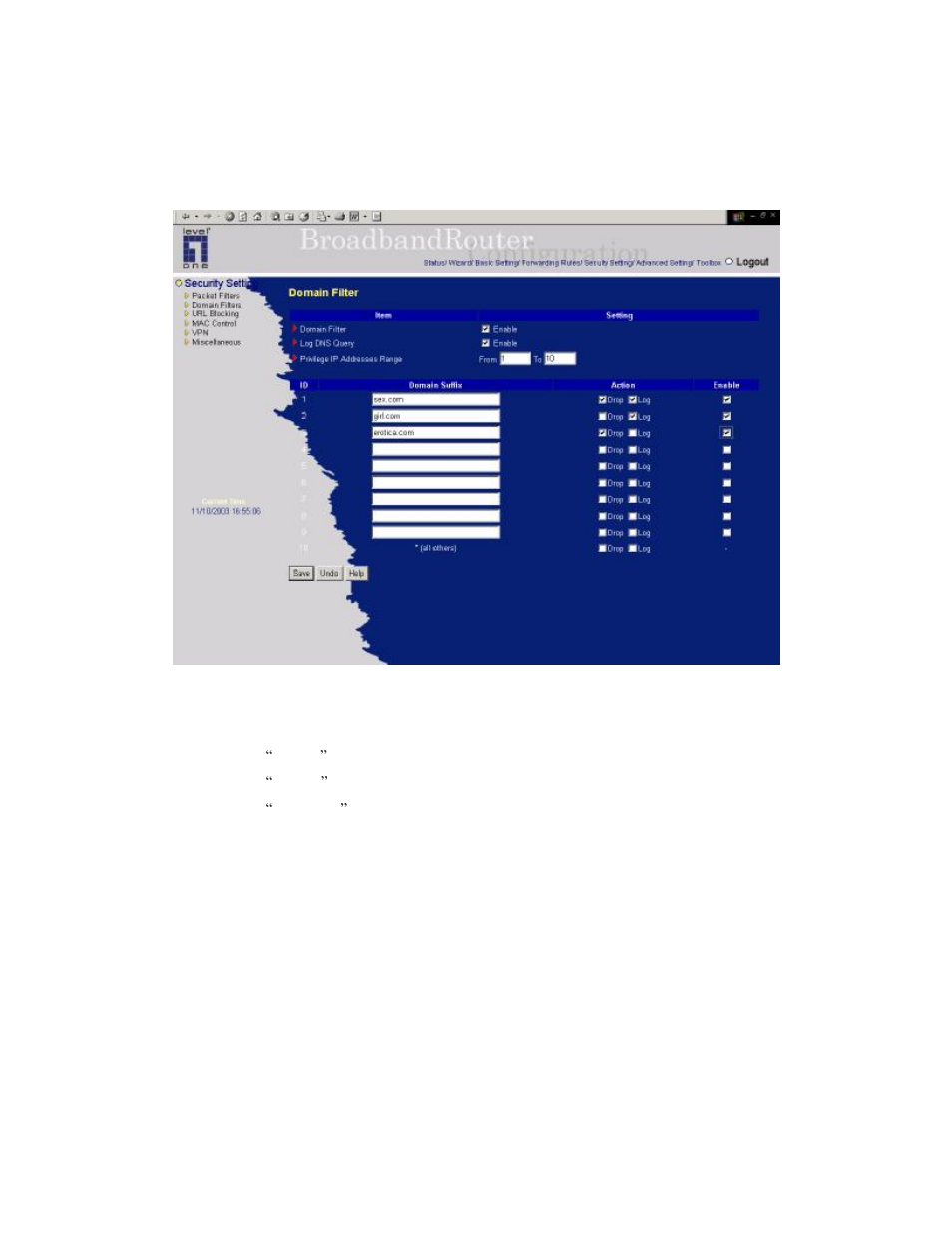LevelOne WBR-3404TX User Manual | Page 43 / 89