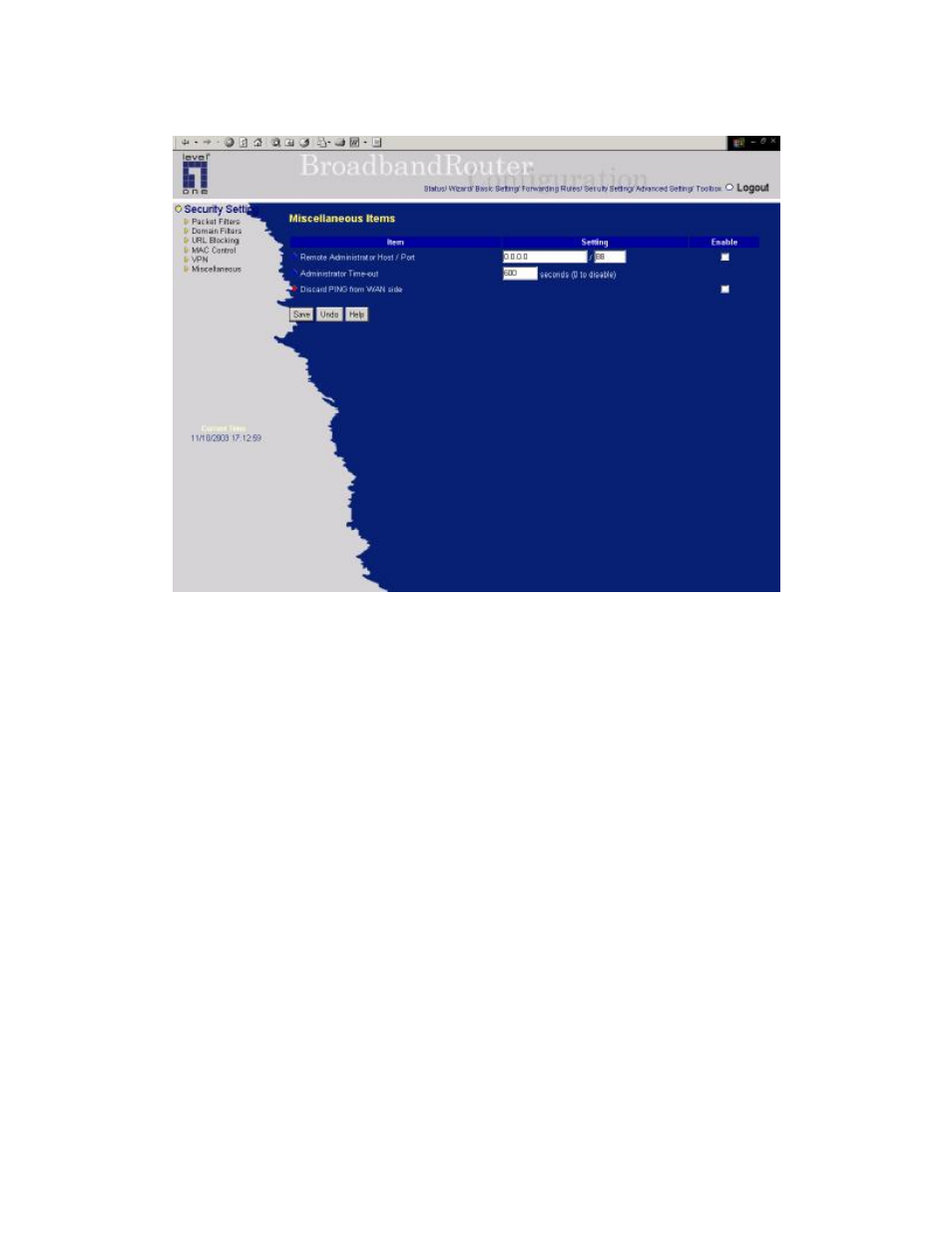 LevelOne WBR-3404TX User Manual | Page 54 / 89