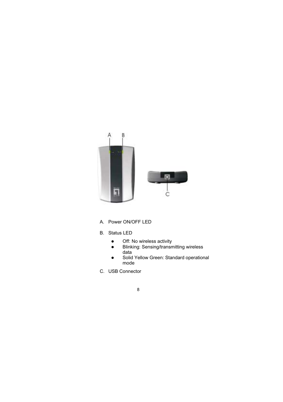 2 main feature of levelone wireless usb adapter | LevelOne WNC-0101USB User Manual | Page 9 / 70