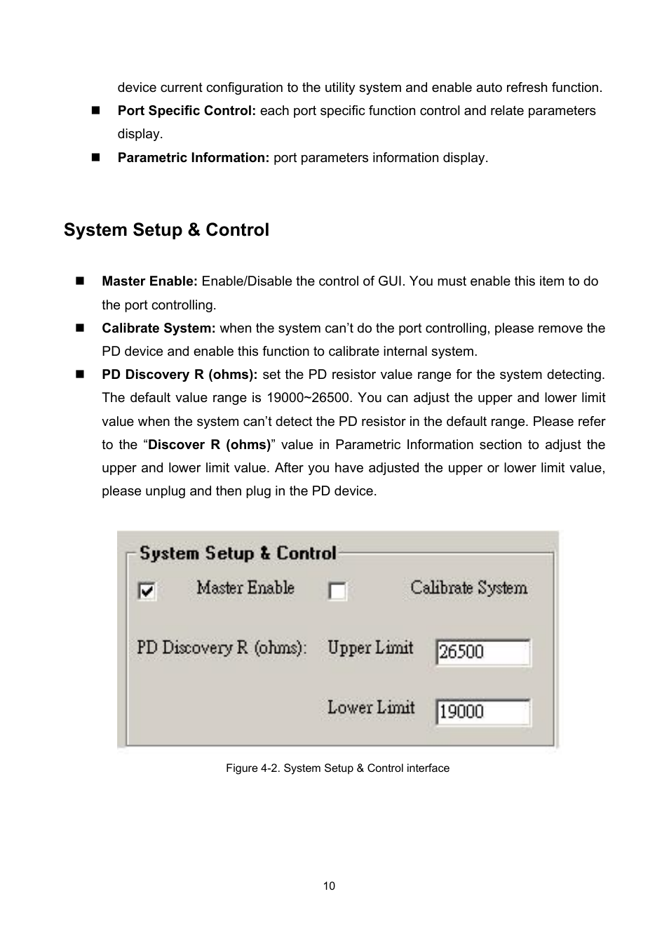 System setup & control | LevelOne MIDSPAN POH-0850TX User Manual | Page 12 / 21
