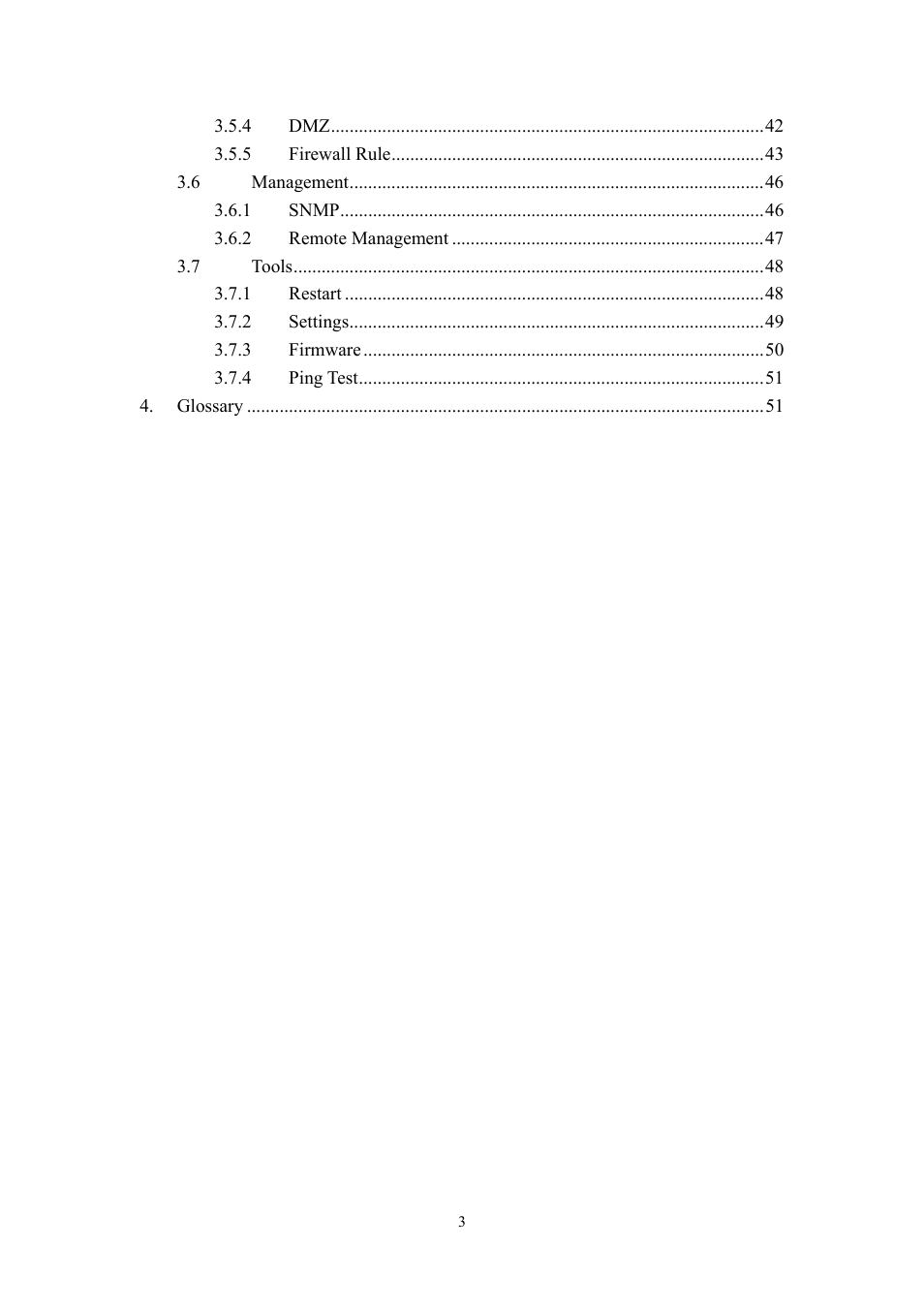 LevelOne WBR-3405TX User Manual | Page 3 / 56