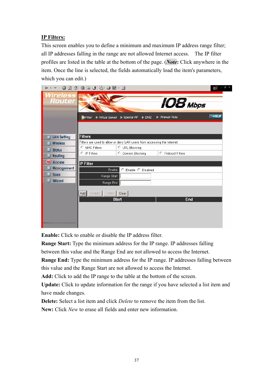 LevelOne WBR-3405TX User Manual | Page 37 / 56