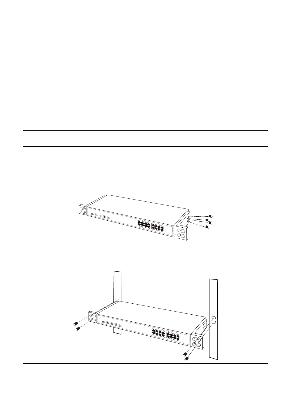 Rack mounting | LevelOne FSW-1610TX User Manual | Page 11 / 14