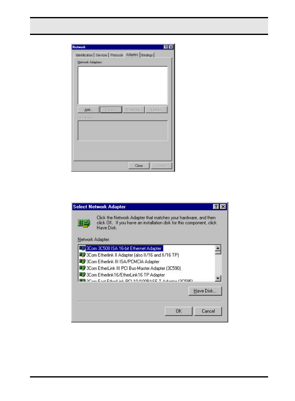 LevelOne 10/100M 32bit Fast Ethernet PC card User Manual | Page 28 / 51