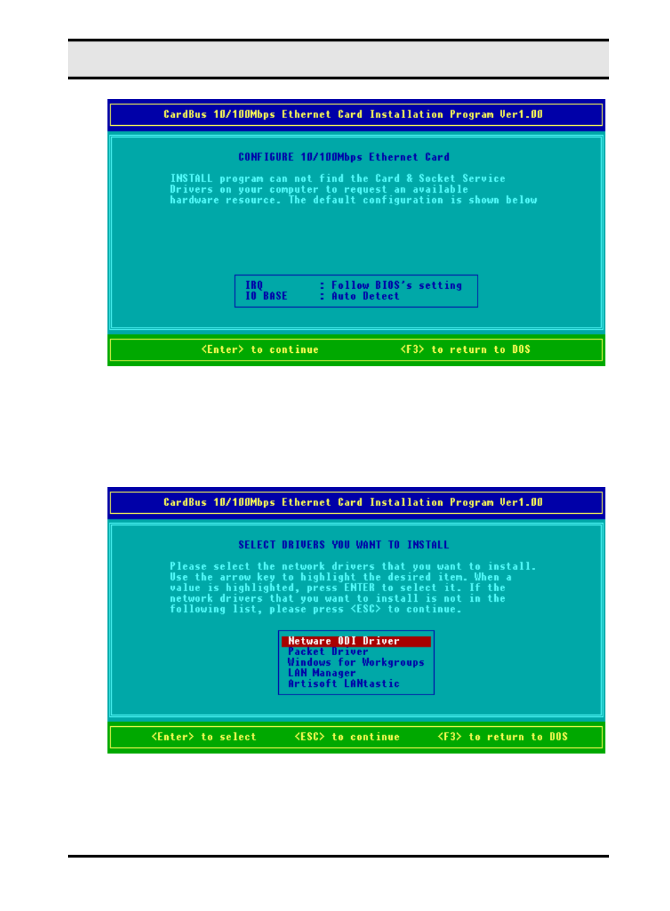 LevelOne 10/100M 32bit Fast Ethernet PC card User Manual | Page 37 / 51