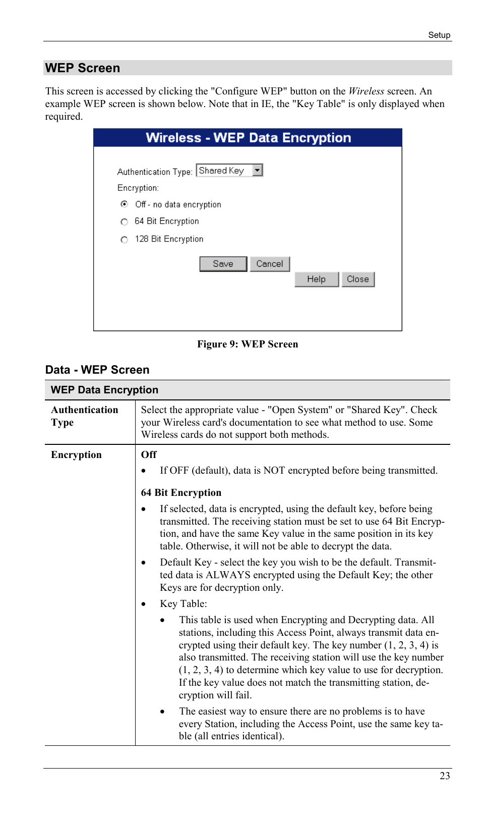 Password screen, Wep screen | LevelOne WBR-1400TX User Manual | Page 26 / 109