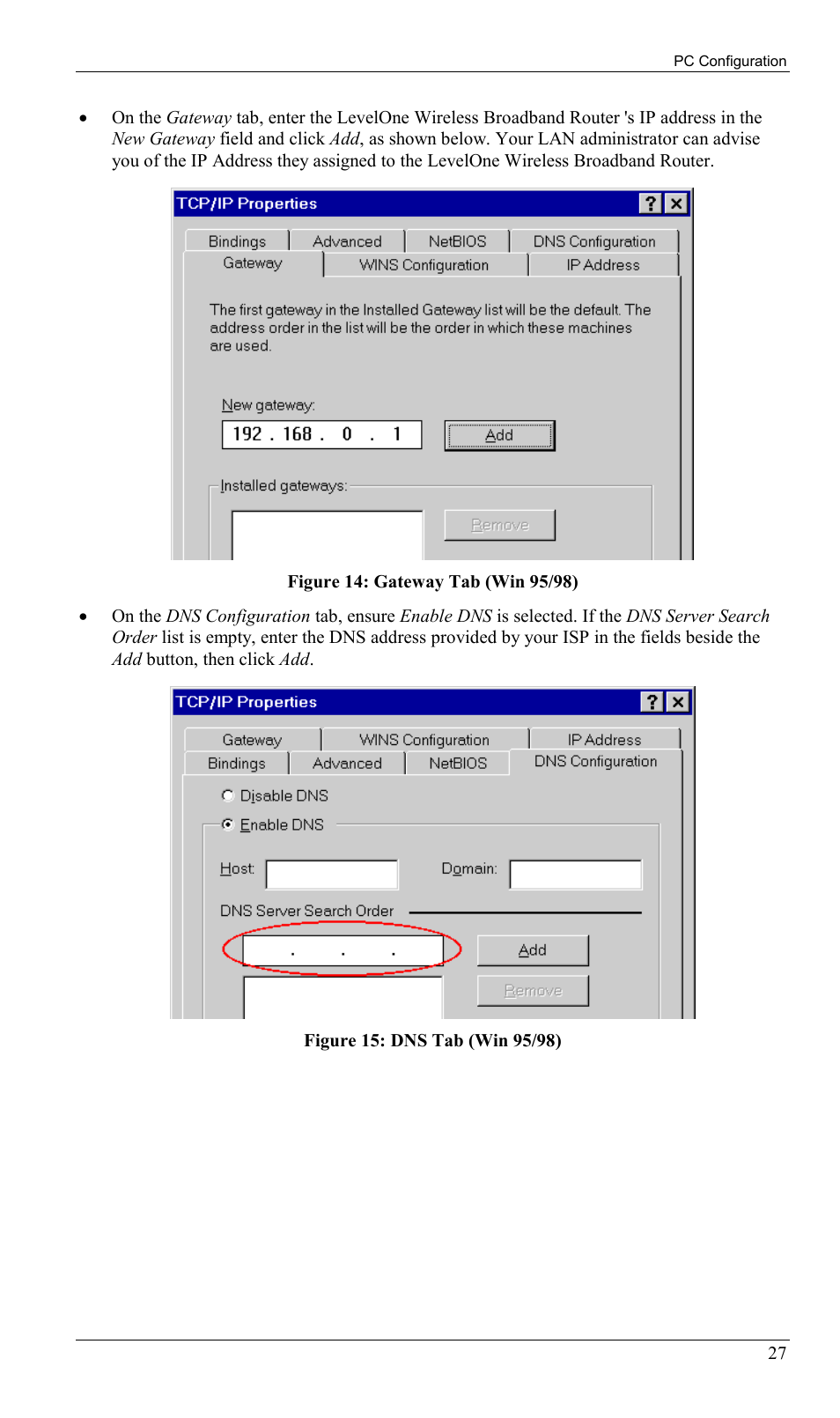 LevelOne WBR-1400TX User Manual | Page 30 / 109