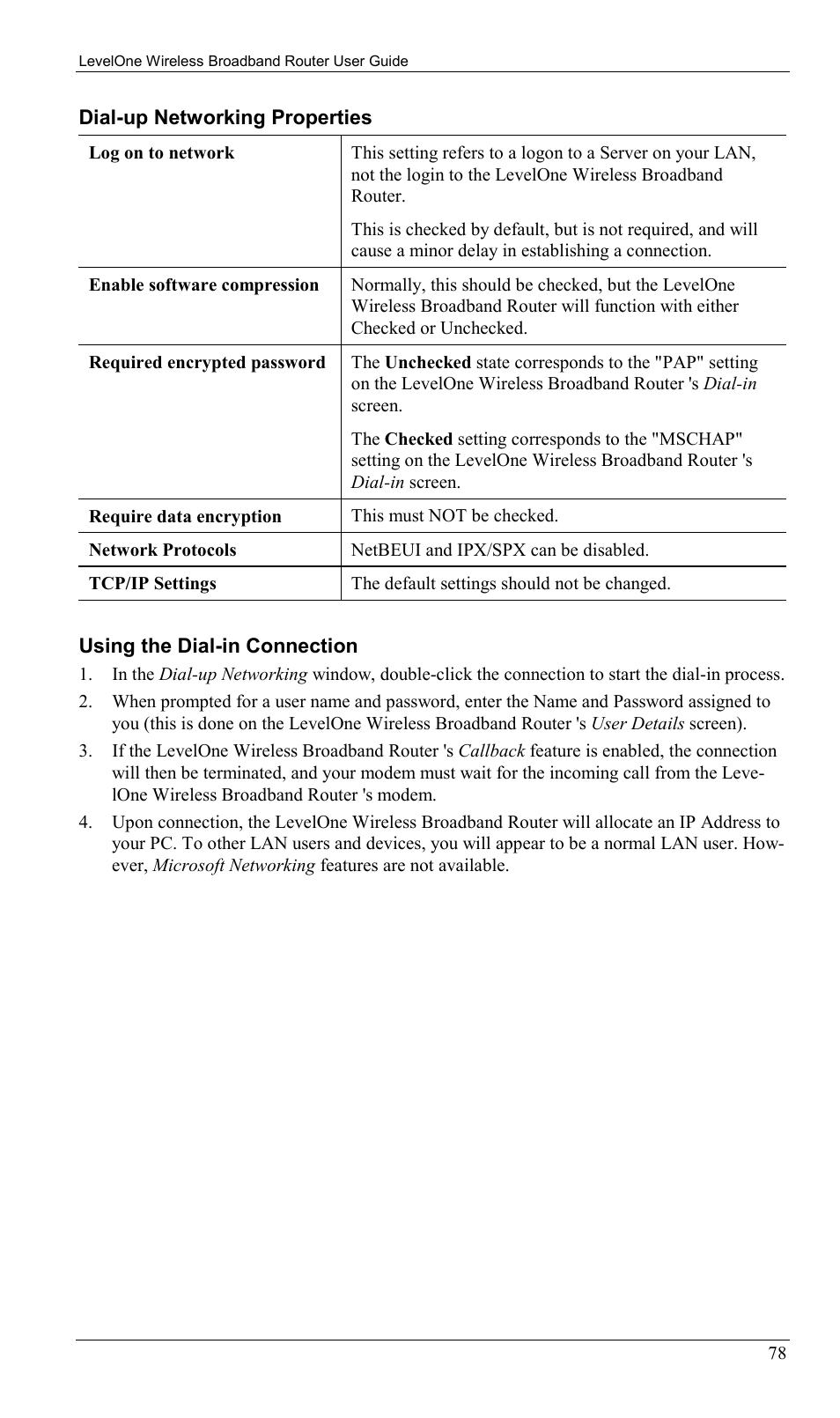 LevelOne WBR-1400TX User Manual | Page 81 / 109