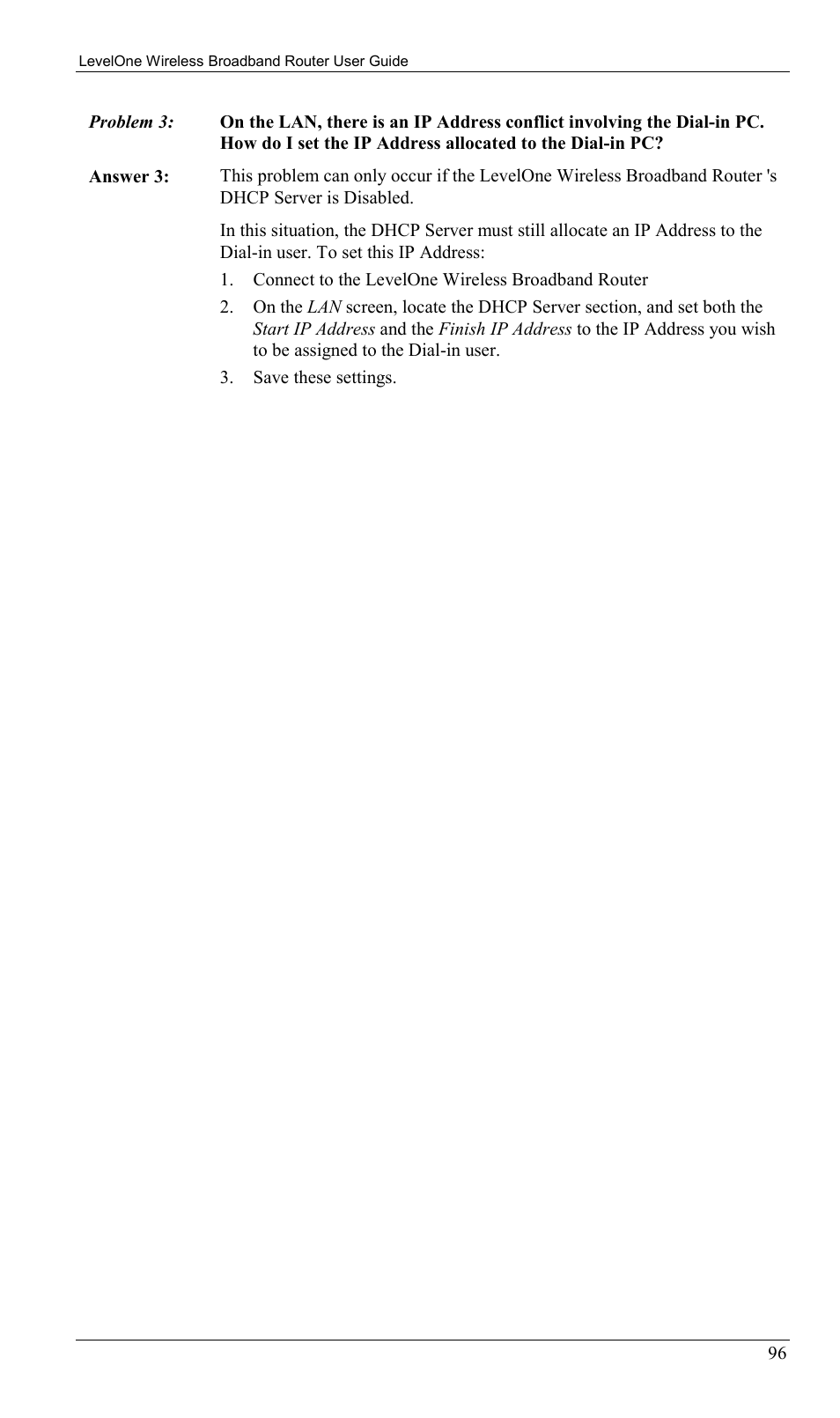 LevelOne WBR-1400TX User Manual | Page 99 / 109