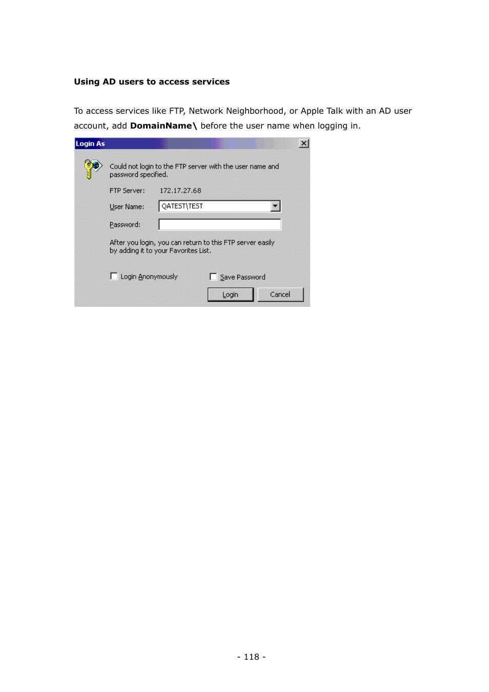 LevelOne 4-bay Sata NAS w/2 Gigabit Ethernet GNS-8000B User Manual | Page 118 / 135
