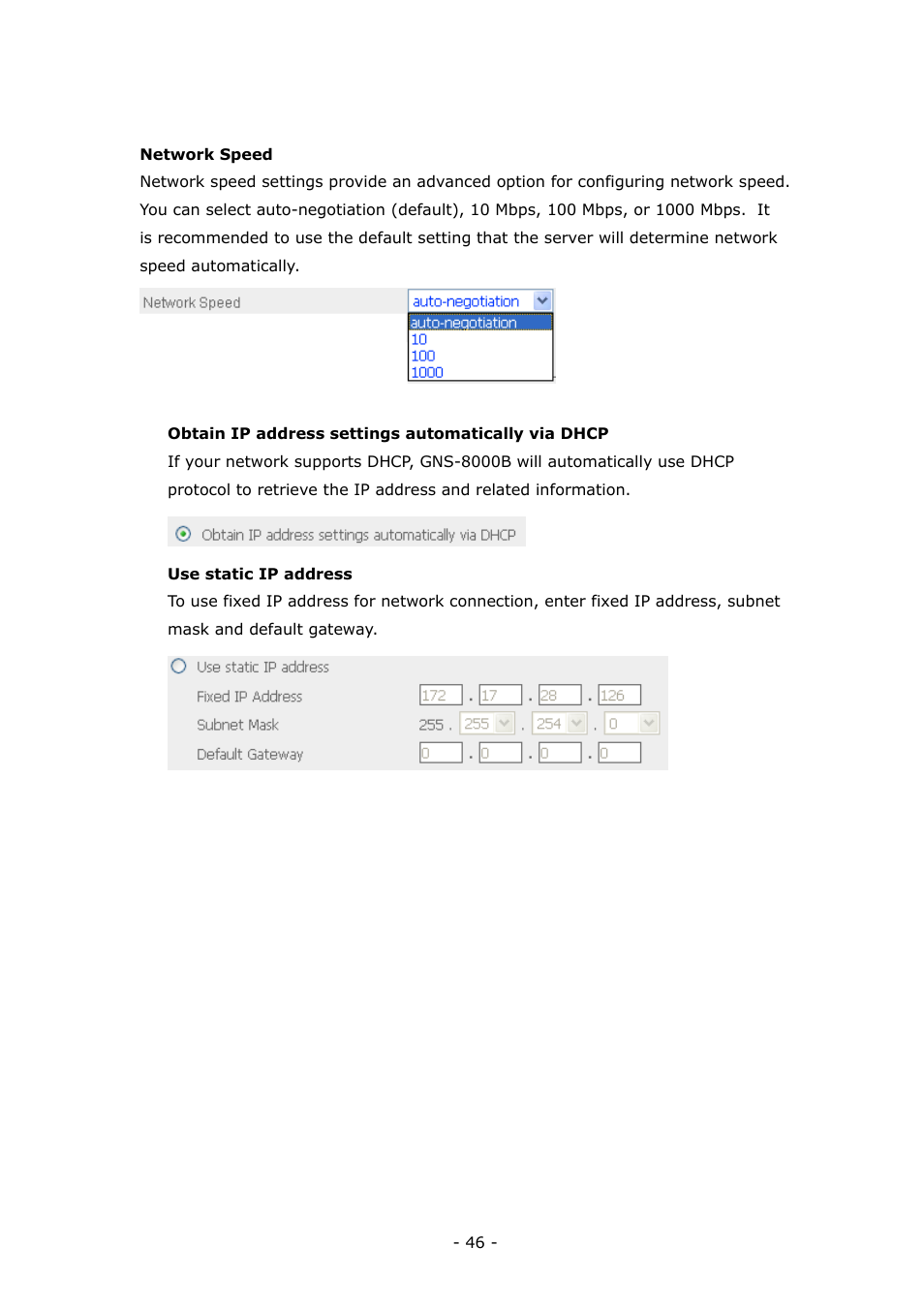 LevelOne 4-bay Sata NAS w/2 Gigabit Ethernet GNS-8000B User Manual | Page 46 / 135