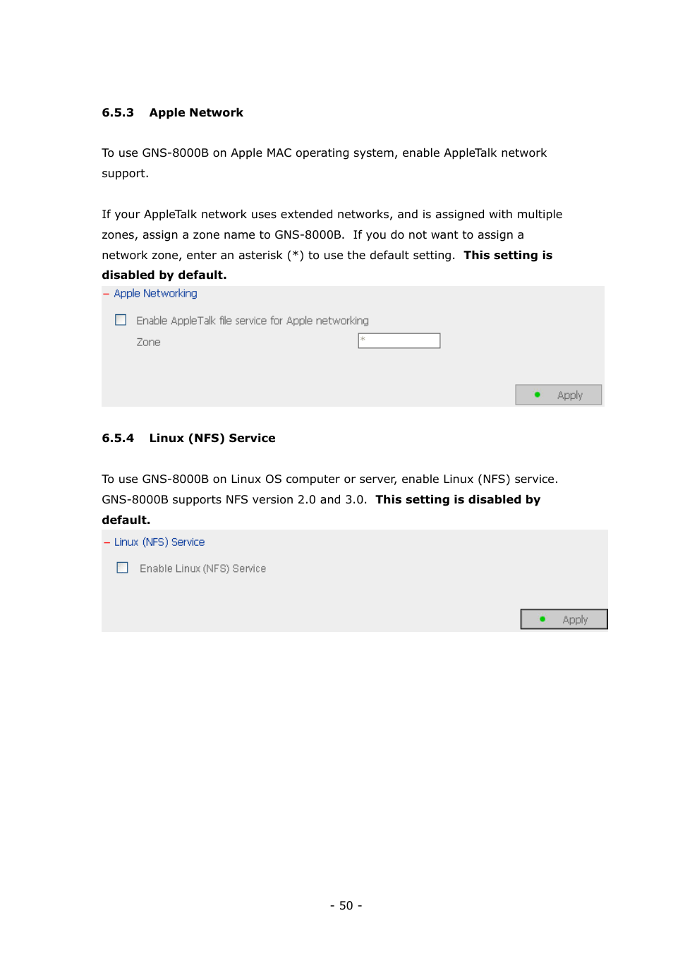 LevelOne 4-bay Sata NAS w/2 Gigabit Ethernet GNS-8000B User Manual | Page 50 / 135