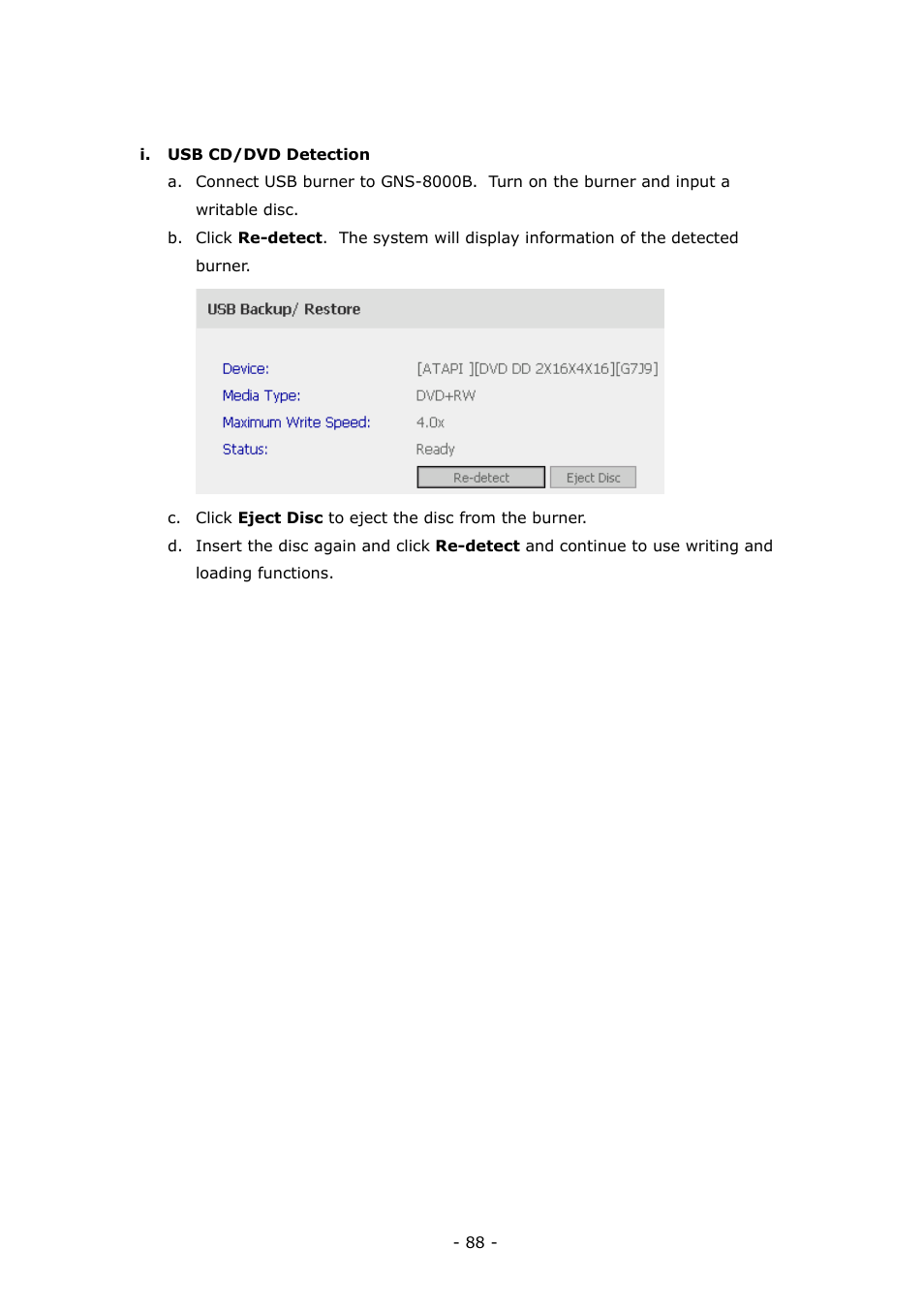 LevelOne 4-bay Sata NAS w/2 Gigabit Ethernet GNS-8000B User Manual | Page 88 / 135