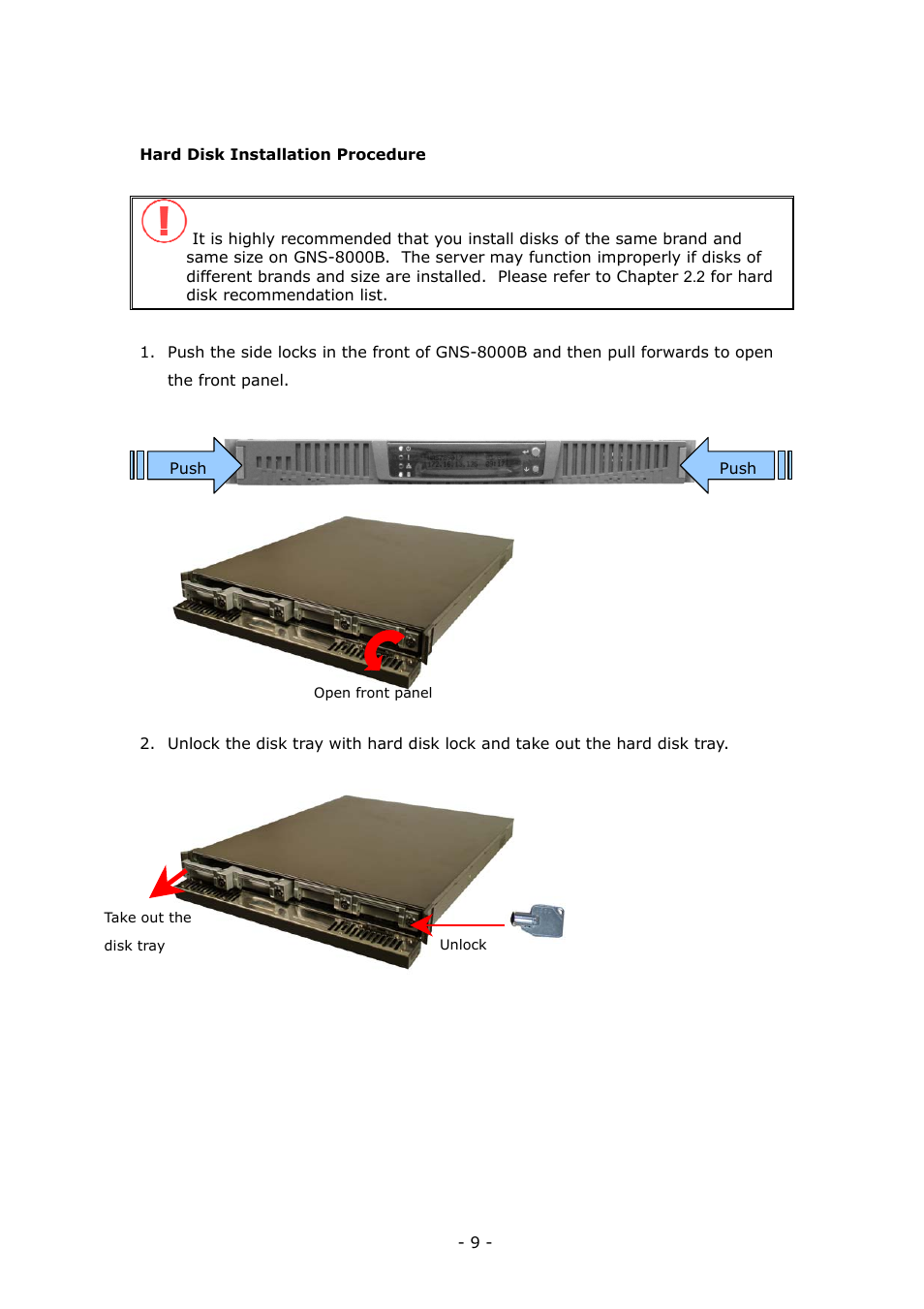 LevelOne 4-bay Sata NAS w/2 Gigabit Ethernet GNS-8000B User Manual | Page 9 / 135