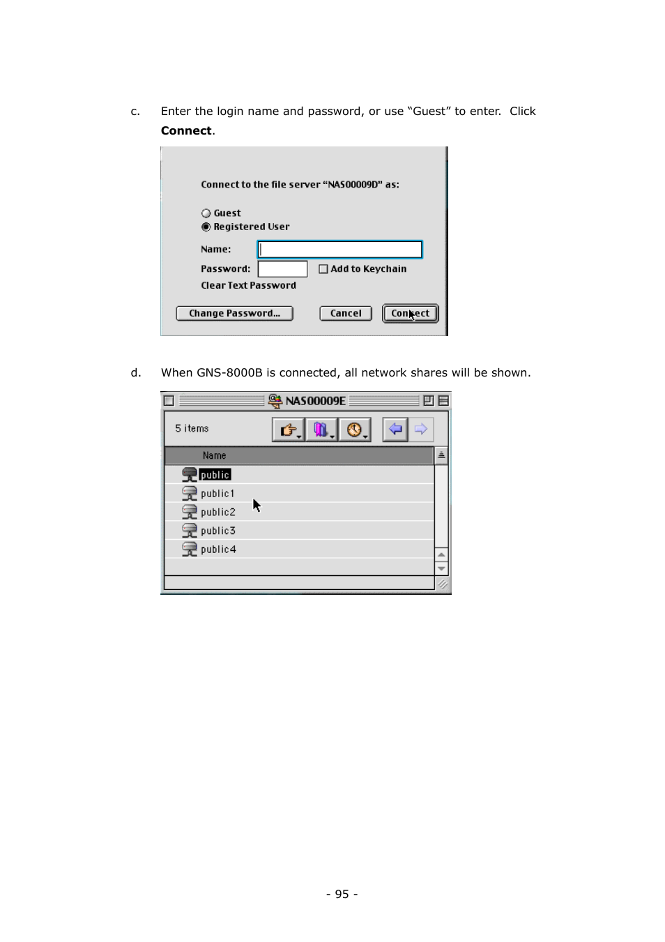 LevelOne 4-bay Sata NAS w/2 Gigabit Ethernet GNS-8000B User Manual | Page 95 / 135