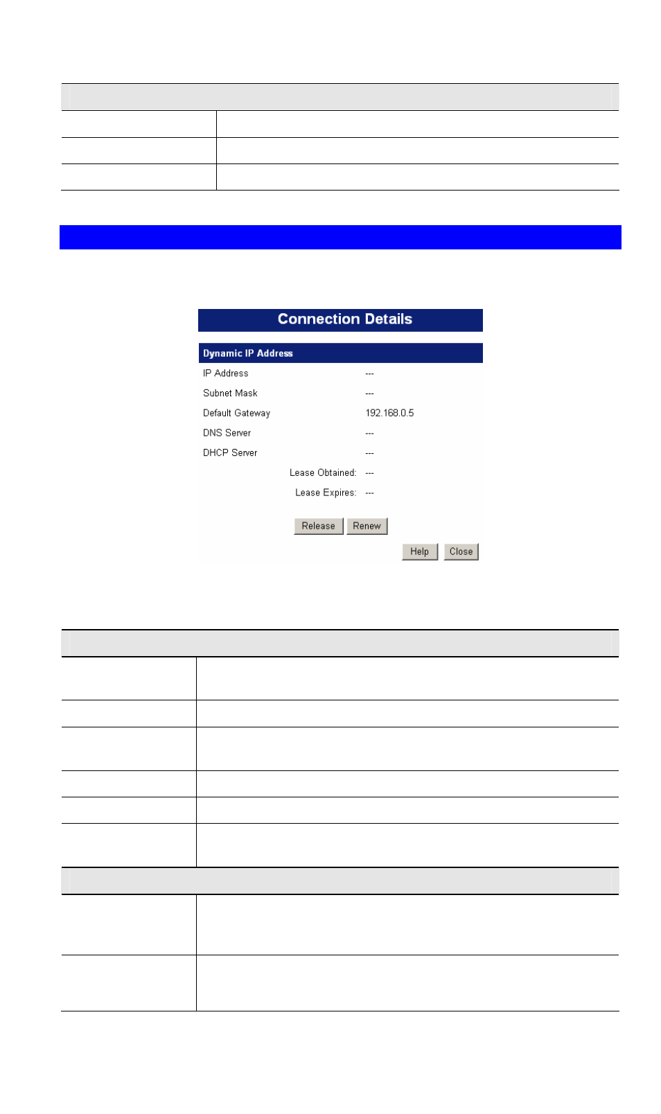 Connection details - dynamic ip address | LevelOne WBR-3407 11g User Manual | Page 59 / 99