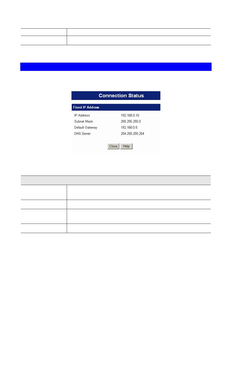 Connection details - fixed ip address | LevelOne WBR-3407 11g User Manual | Page 60 / 99